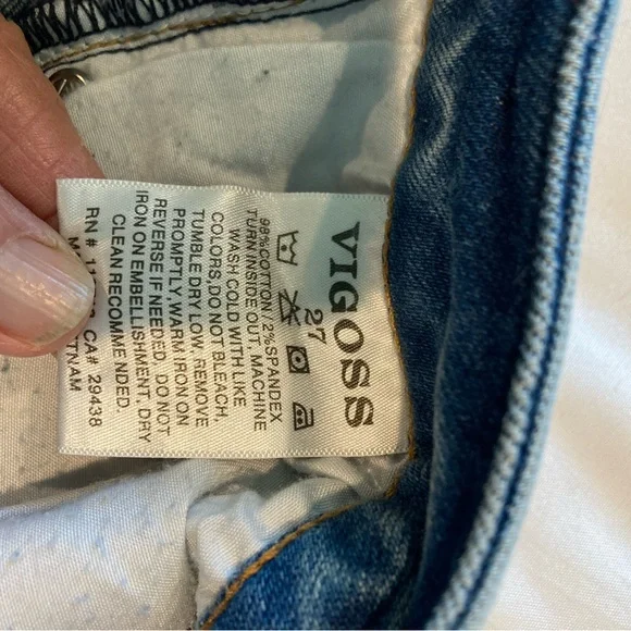 Vigoss Blue Skinny Jeans with Classic Denim Appeal - Picture 4 of 4